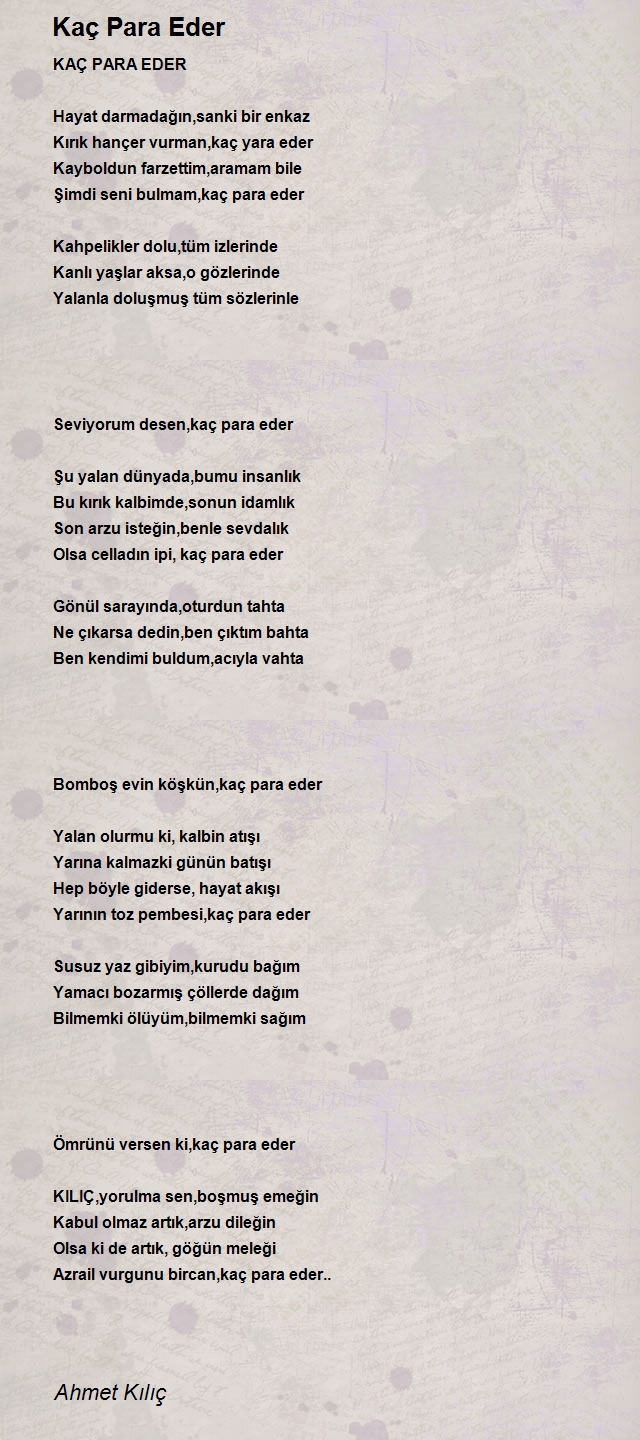 Ahmet Kılıç