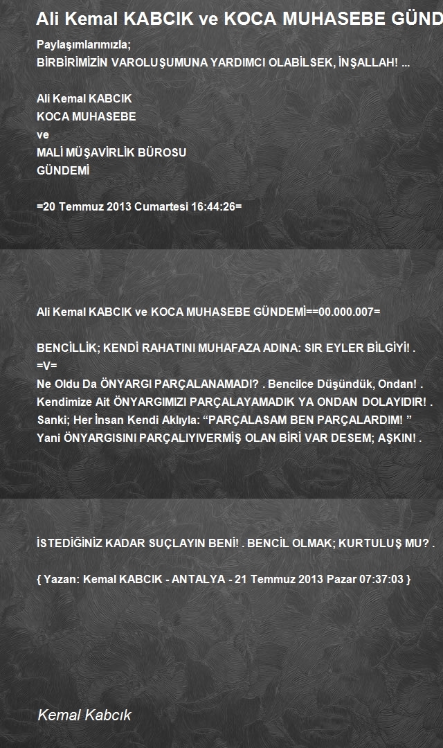 Kemal Kabcık
