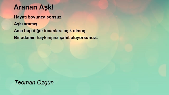 Teoman Özgün