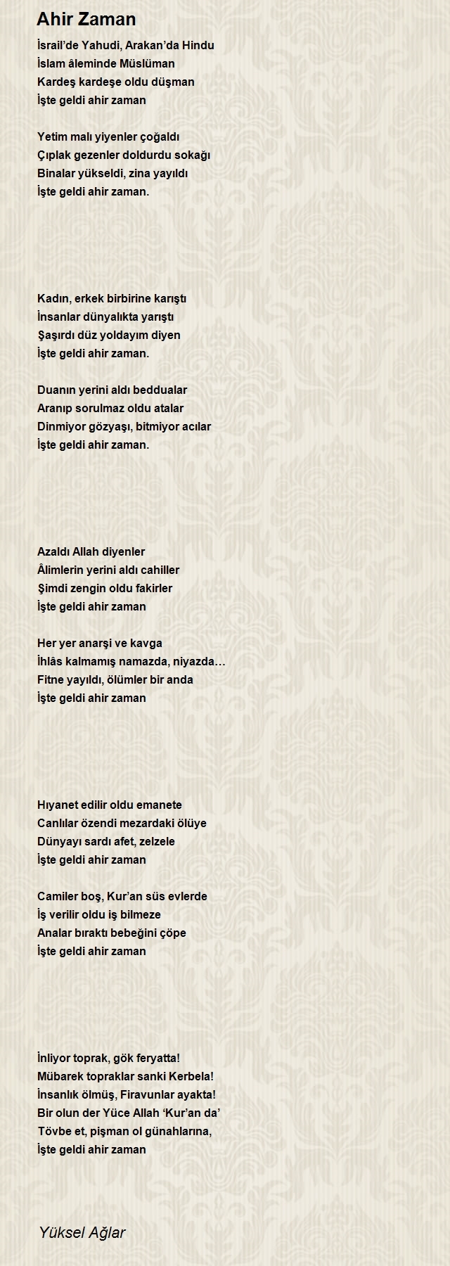 Yüksel Ağalar
