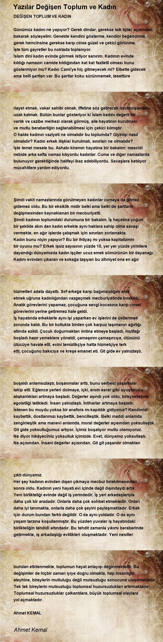 Ahmet Kemal