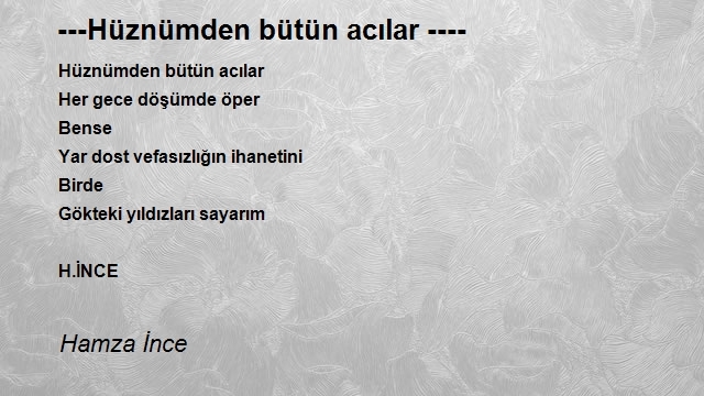 Hamza İnce