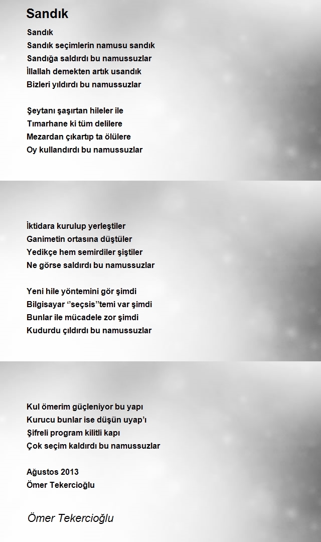 Ömer Tekercioğlu