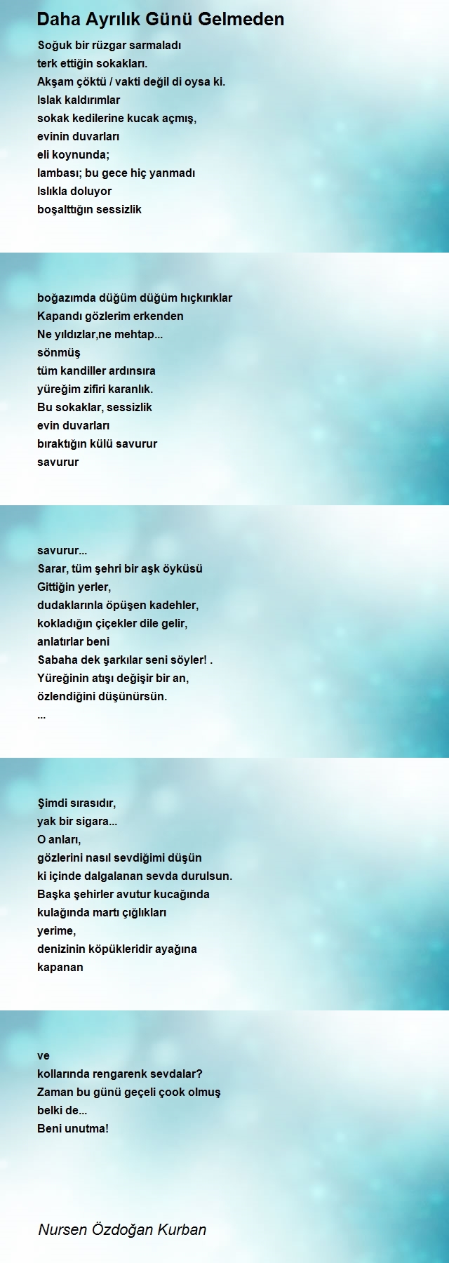 Nursen Özdoğan Kurban