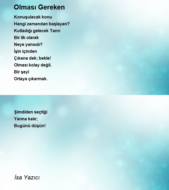 İsa Yazıcı