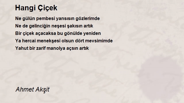 Ahmet Akşit