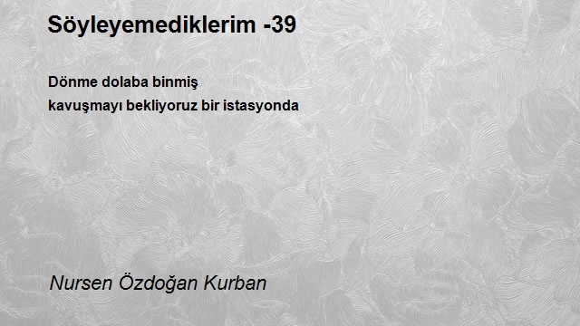Nursen Özdoğan Kurban