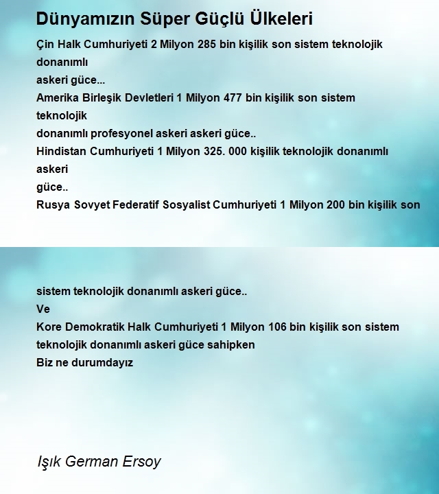 Işık German Ersoy