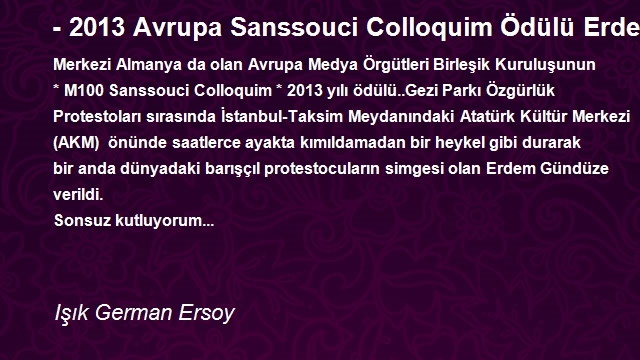 Işık German Ersoy