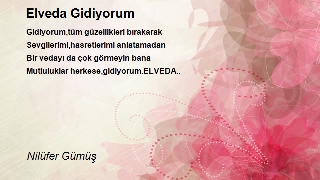 Nilüfer Gümüş