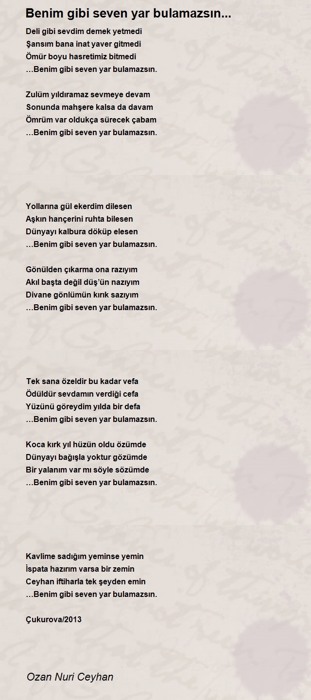 Ozan Nuri Ceyhan
