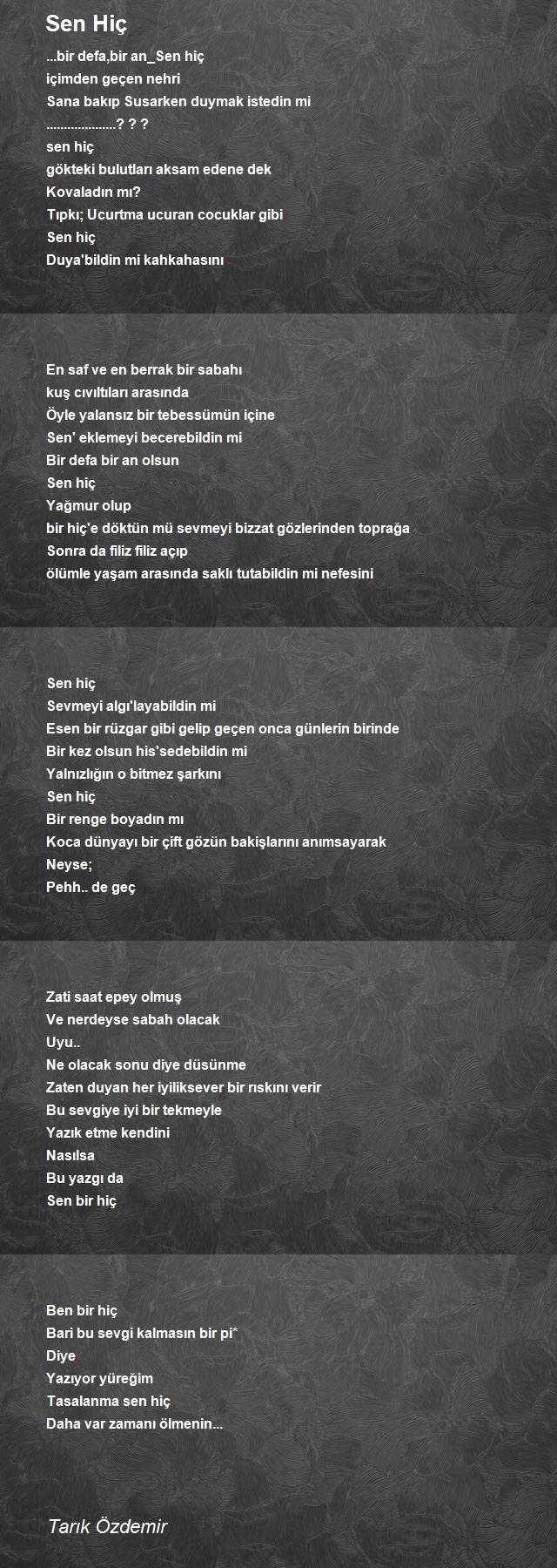 Tarık Özdemir