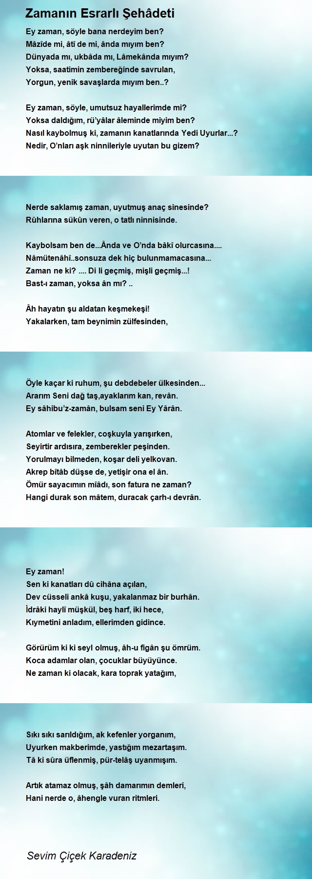 Sevim Çiçek Karadeniz