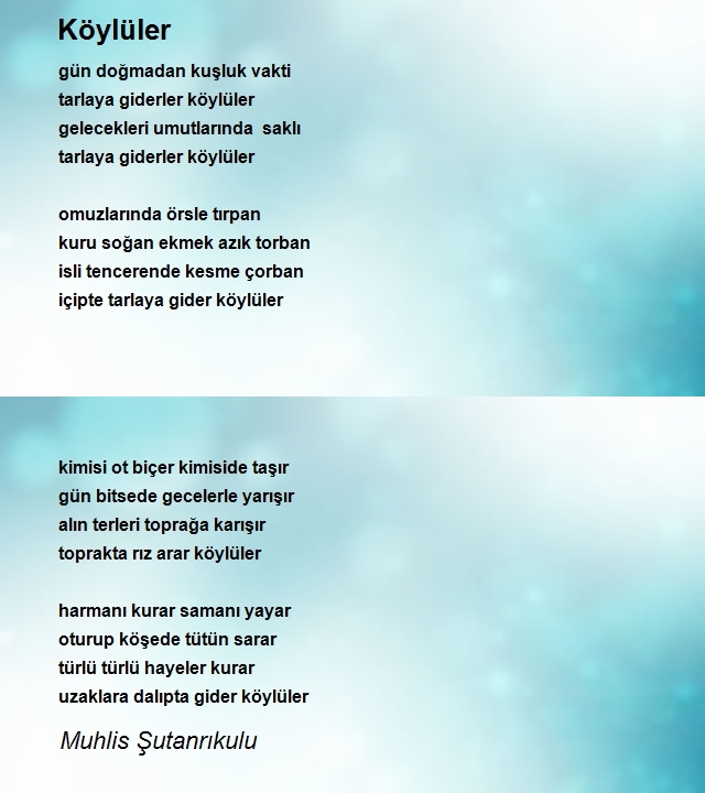 Muhlis Şutanrıkulu
