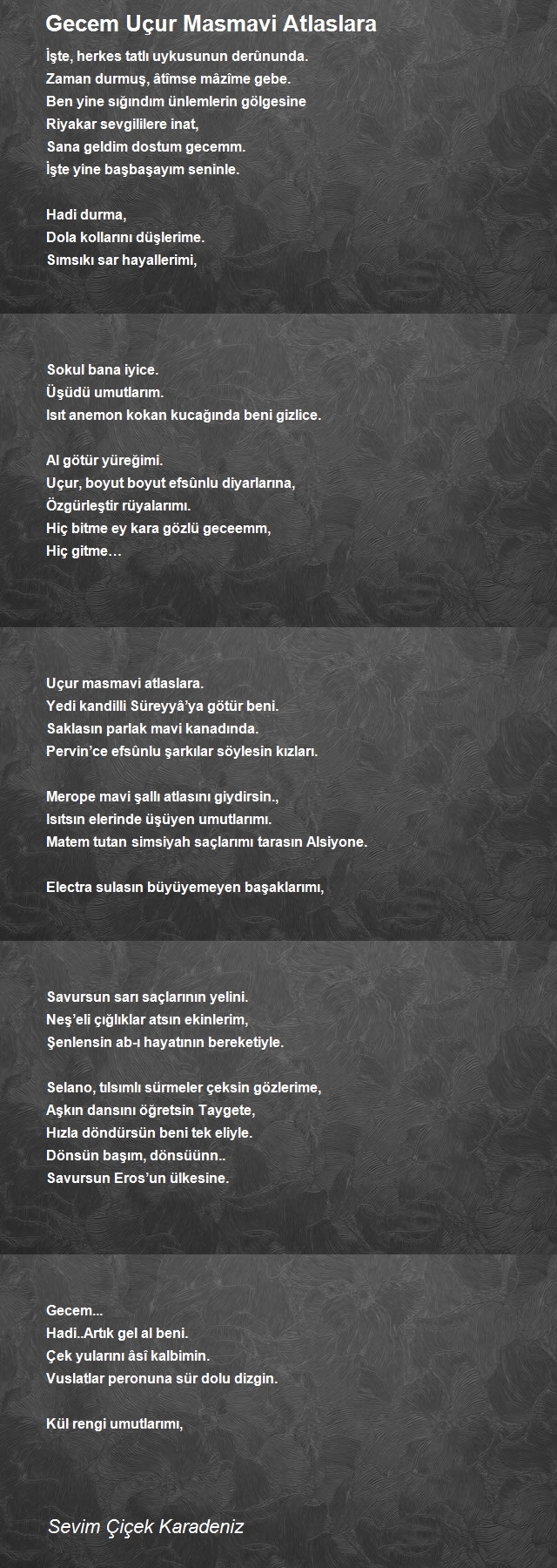 Sevim Çiçek Karadeniz