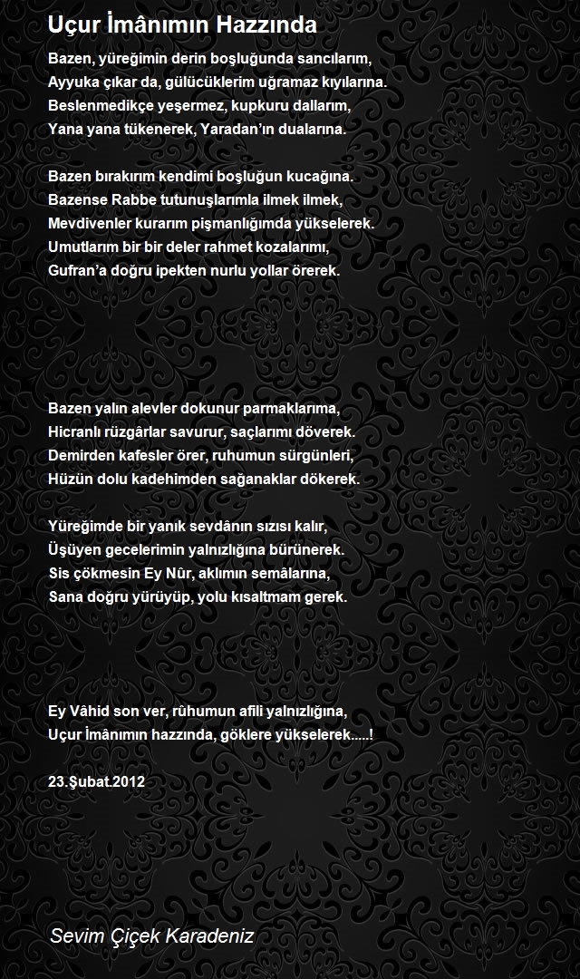Sevim Çiçek Karadeniz