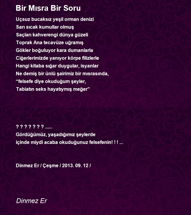 Dinmez Er