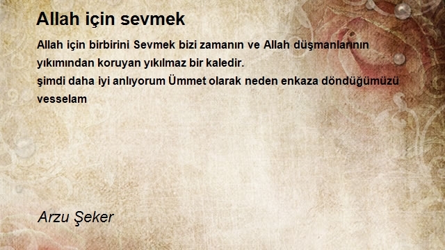 Arzu Şeker