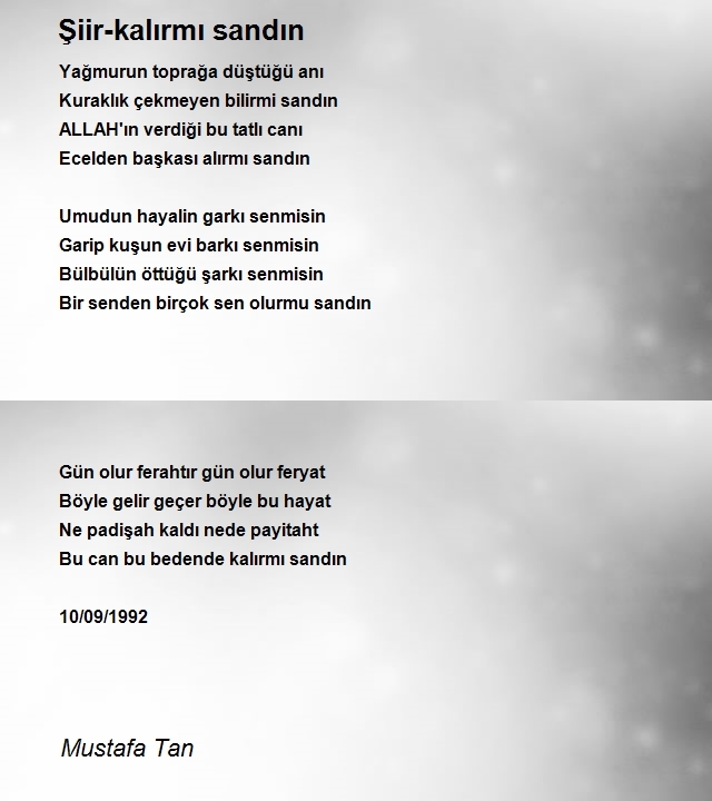 Mustafa Tan