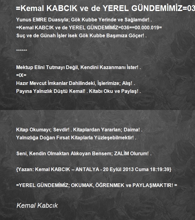 Kemal Kabcık