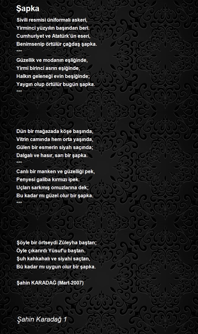 Şahin Karadağ 1