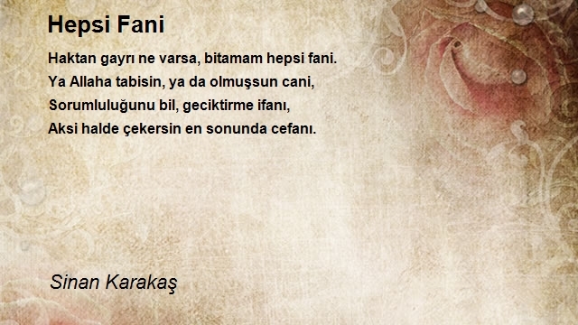 Sinan Karakaş