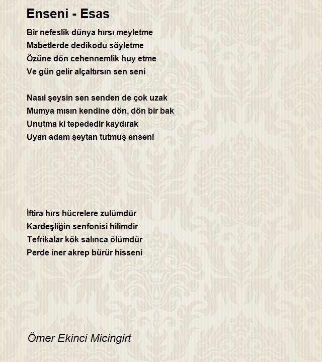 Ömer Ekinci Micingirt