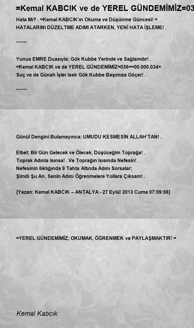 Kemal Kabcık