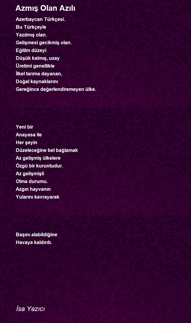 İsa Yazıcı