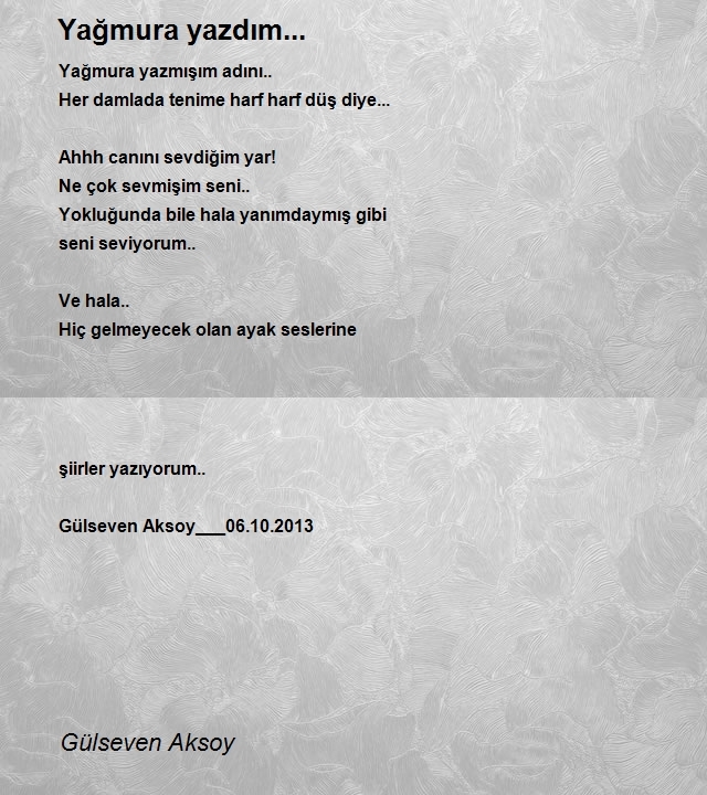 Gülseven Aksoy