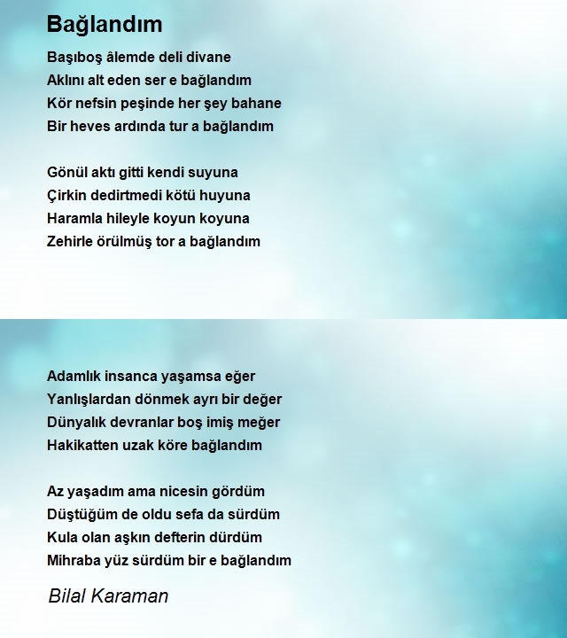 Bilal Karaman