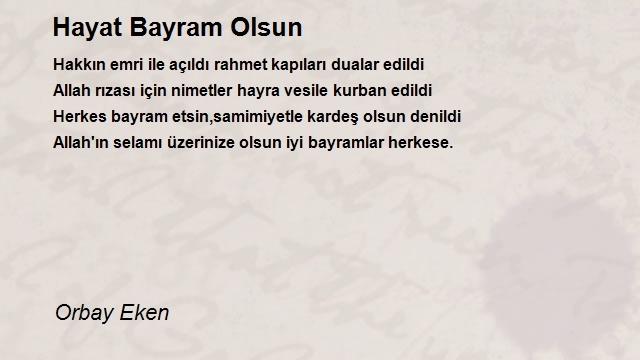 Orbay Eken