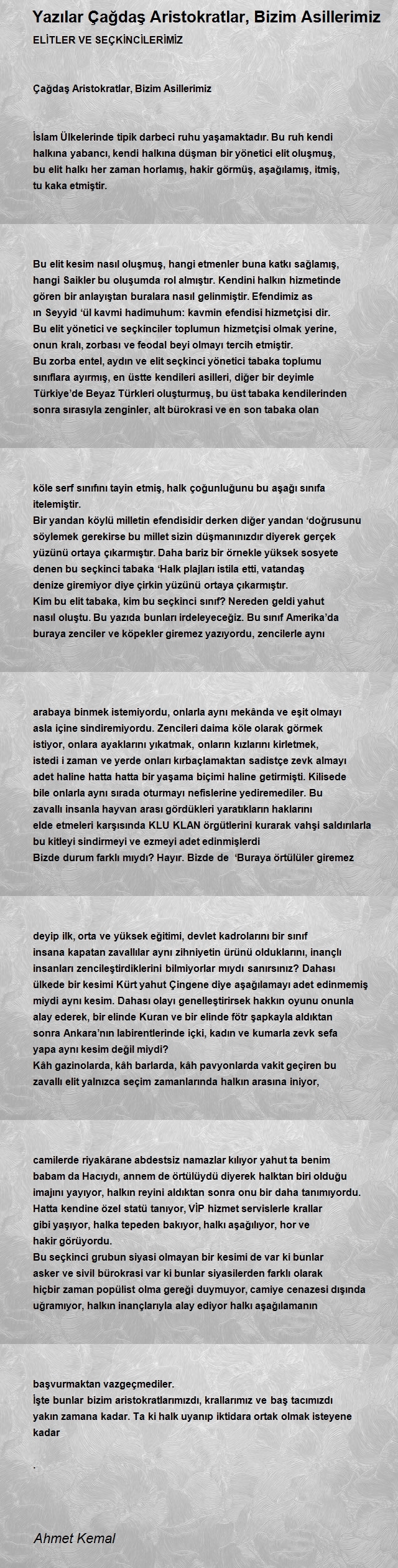 Ahmet Kemal