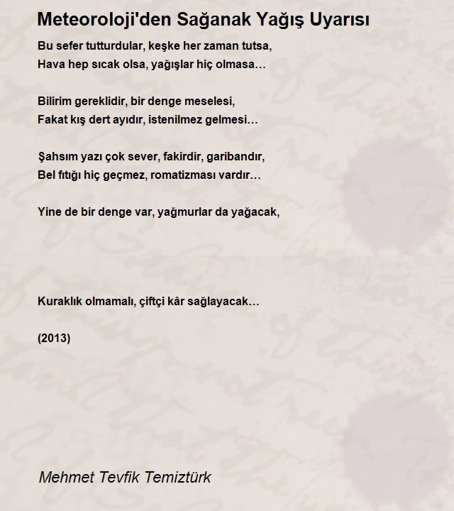 Mehmet Tevfik Temiztürk
