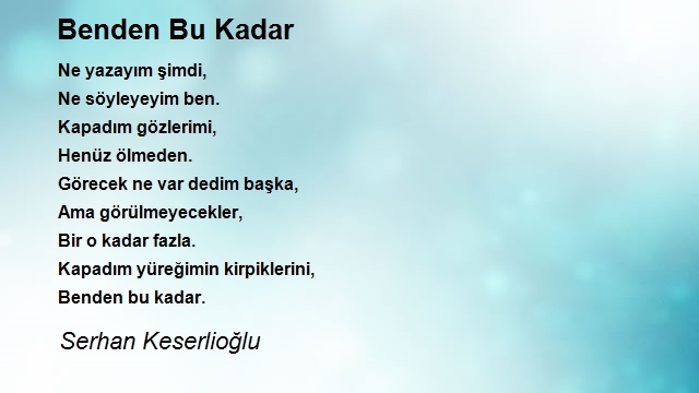 Serhan Keserlioğlu