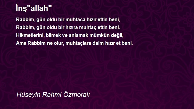 Hüseyin Rahmi Özmoralı