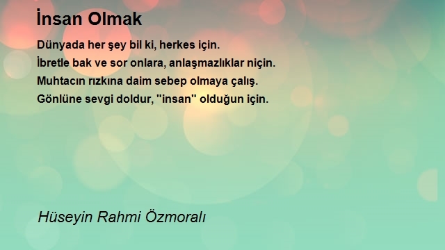 Hüseyin Rahmi Özmoralı