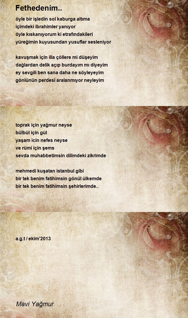 Mavi Yağmur