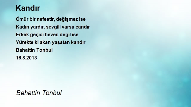 Bahattin Tonbul