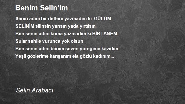 Selin Arabacı