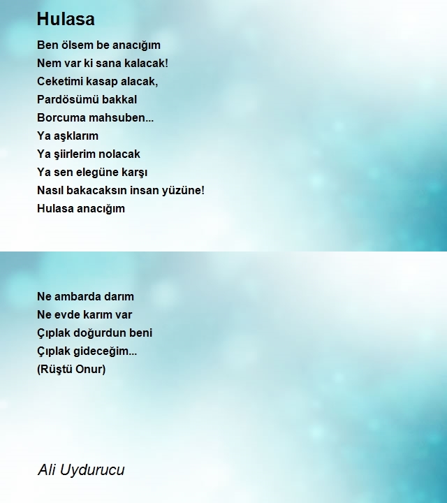 Ali Uydurucu