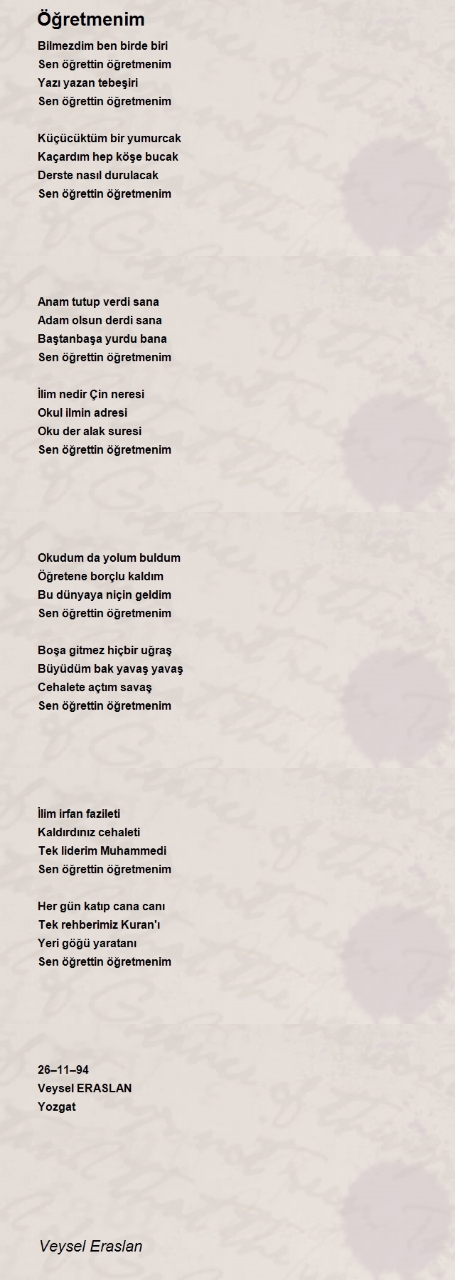 Veysel Eraslan