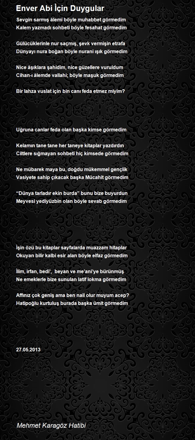 Mehmet Karagöz Hatibi