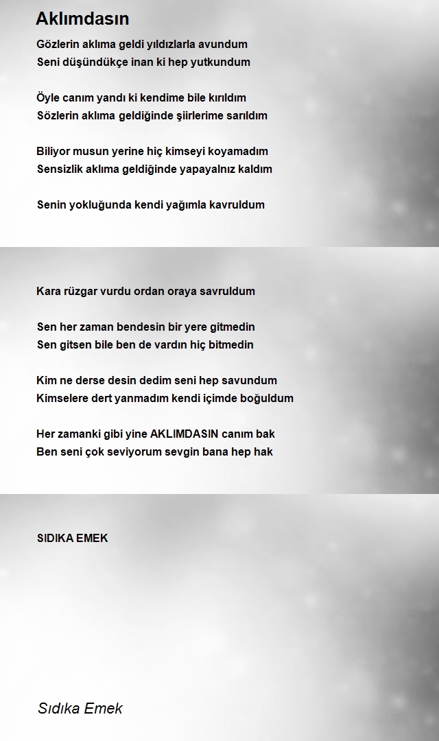 Sıdıka Emek