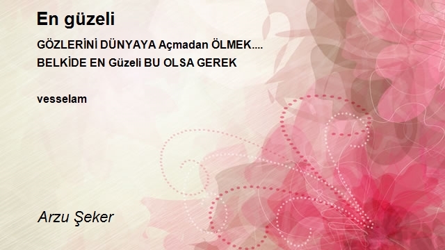 Arzu Şeker