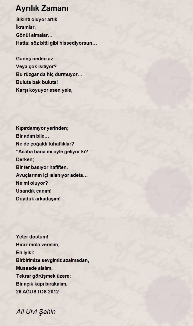 Ali Ulvi Şahin