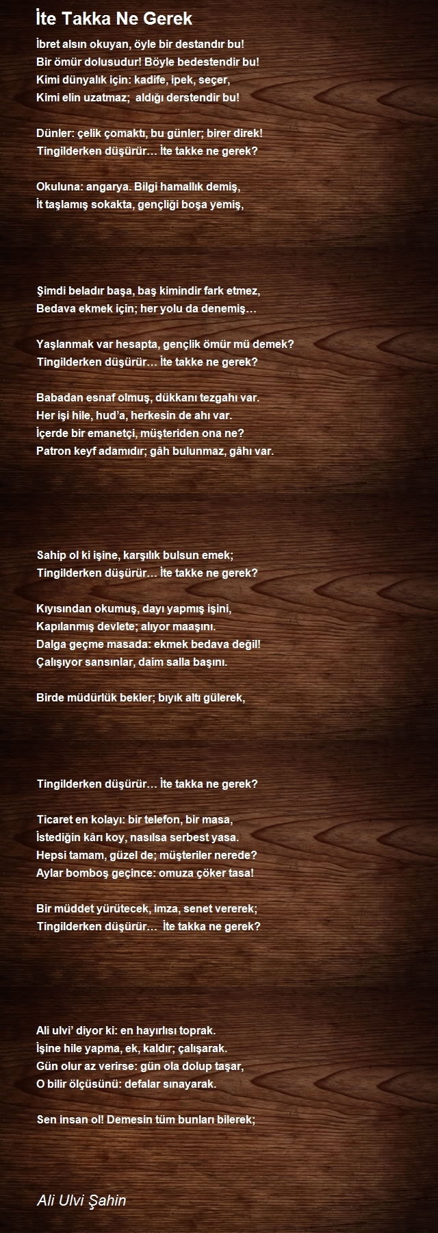 Ali Ulvi Şahin