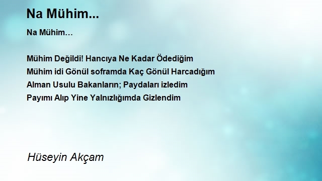 Hüseyin Akçam