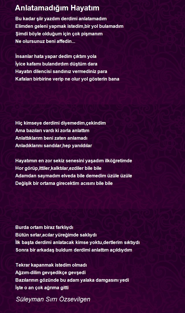 Süleyman Sırrı Özsevilgen