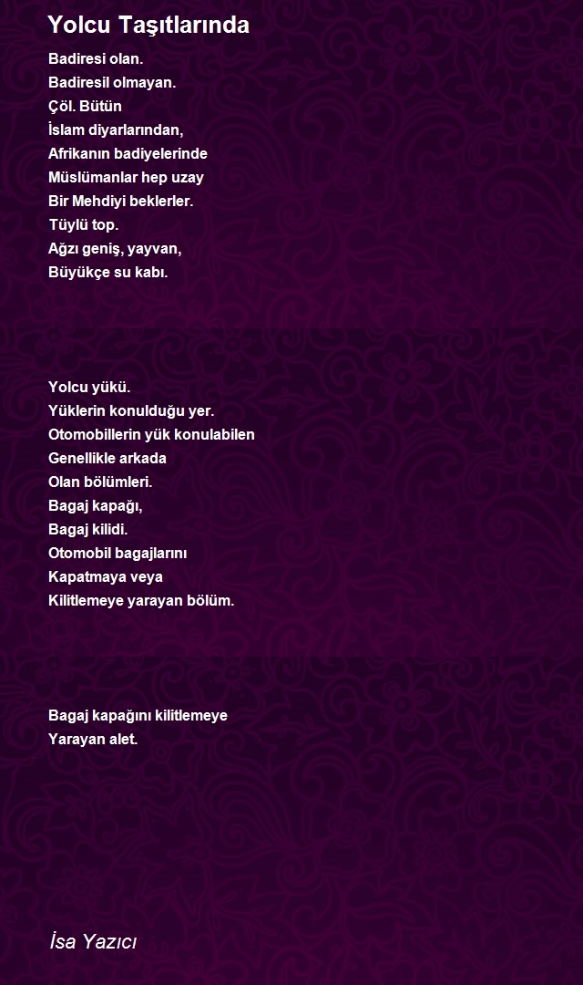 İsa Yazıcı